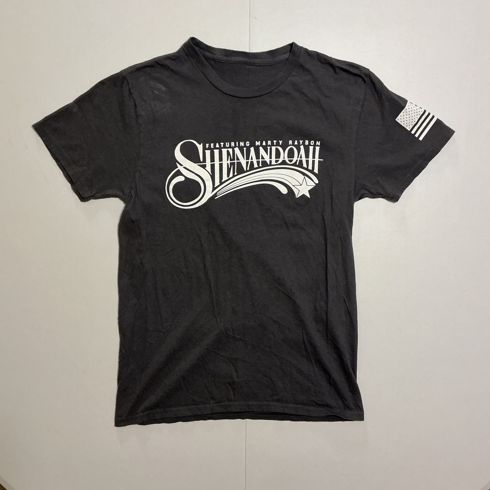 Shenandoah Black Short Sleeve Graphic Tee